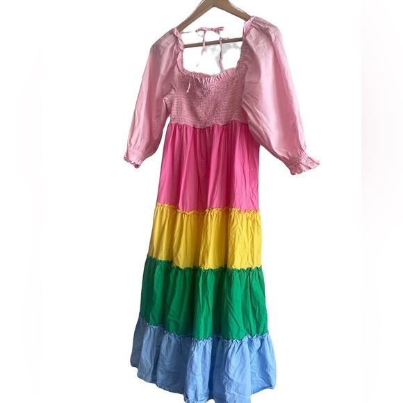 Crown & Ivy Multicolor Tiered Dress - Picture 2 of 5